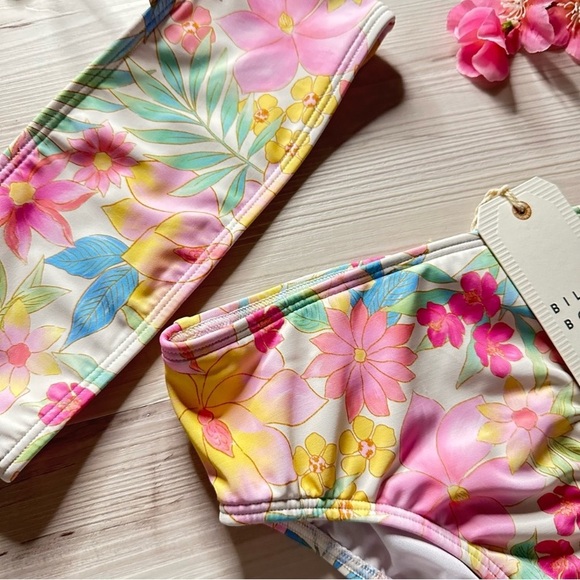 Billabong Brighter Days Floral Girls’ Bikini Set - Picture 11 of 11